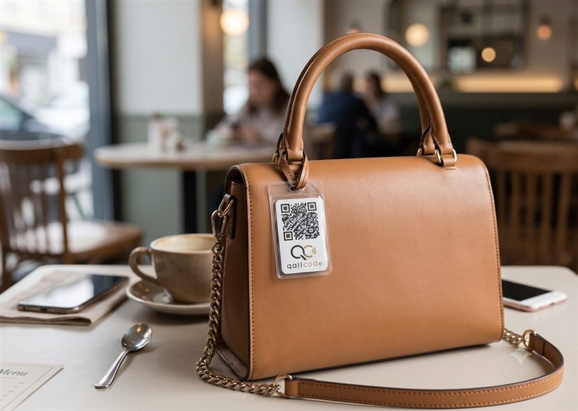 QallCode on a bag